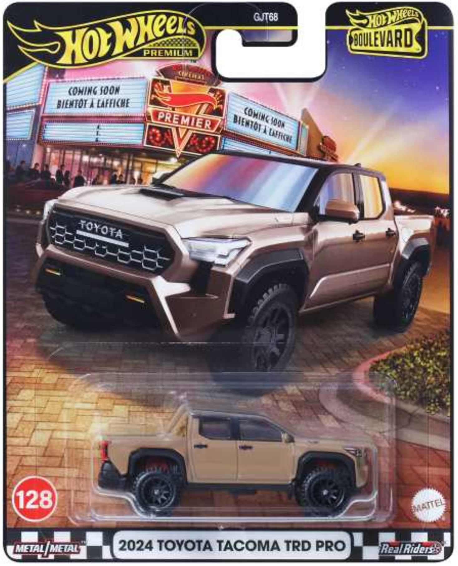 Hot Wheels Boulevard 2024 Toyota Tacoma TRD Pro Ride On Toy Mini