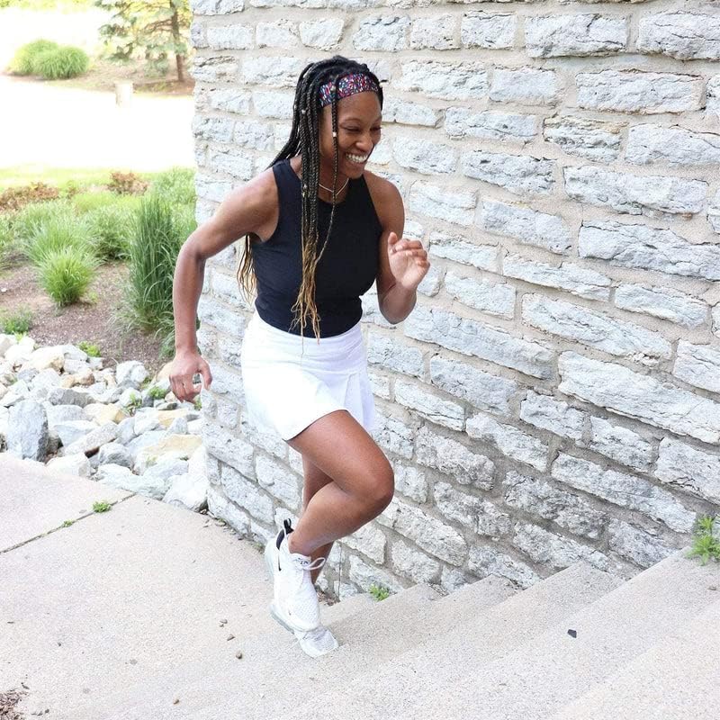 Sweaty Bands Womens Girls Headband - Non-Slip Velvet-Lined Fitness Hairband - Confetti 1.5-Inch - Image 3