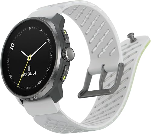 SUUNTO Race S Montre Sport Femme Homme, Tracker d'Activités GPS Running, Bi-Band GNSS, Carte Hors Ligne, Écran Tactile AMOLED, Smartwatch Cardiofréquencemètre Podomètre Altimètre, 13 Jours d'Autonomie - 4