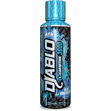 ANS Performance Carnitine 3000 473 mL, 16 oz - Muscle Recovery Support - Double The Value with 3000 mL of L Carnitine per 15 mL - Delicious Flavours Blue Raspberry