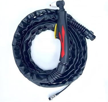 Arc Plasma Cutter Torch Gun, PT-31 LG-40 air plasma cutting torch gun with 16 Ft Cable, 40A, for CUT50D, CUT-50, CT-312, CUT40