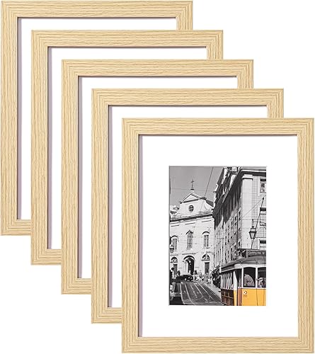 Vista 88 de eletecpro Juego de 10 marcos de fotos de 8 x 10 pulgadas, collage de fotos, decoración de pared, fotos de 5 x 7 con paspartú o de 8 x 10 pulgadas