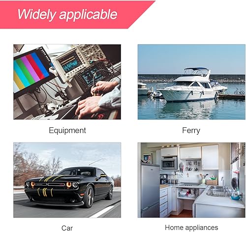 Miniatura 6 de BLAU GRUN Relé automotriz multiusos de 4 pines, 12 V, 30 A, relé estándar resistente para motor de automóvil, accesorios de repuesto universales