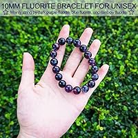 Vista 119 de 12MM Tiger Eye Bracelet Men Natural Golden Yellow Cats Eye Handmade Stretch Jewelry for about 8 inch Wrist Size Bring Luck Fortune Courage