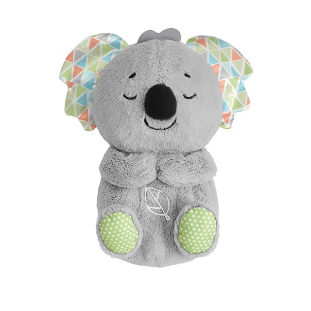 Fisher-Price Koala Hora de Dormir, Juguete de Cuna y Peluche para bebé recién Nacido (Mattel HBP87)