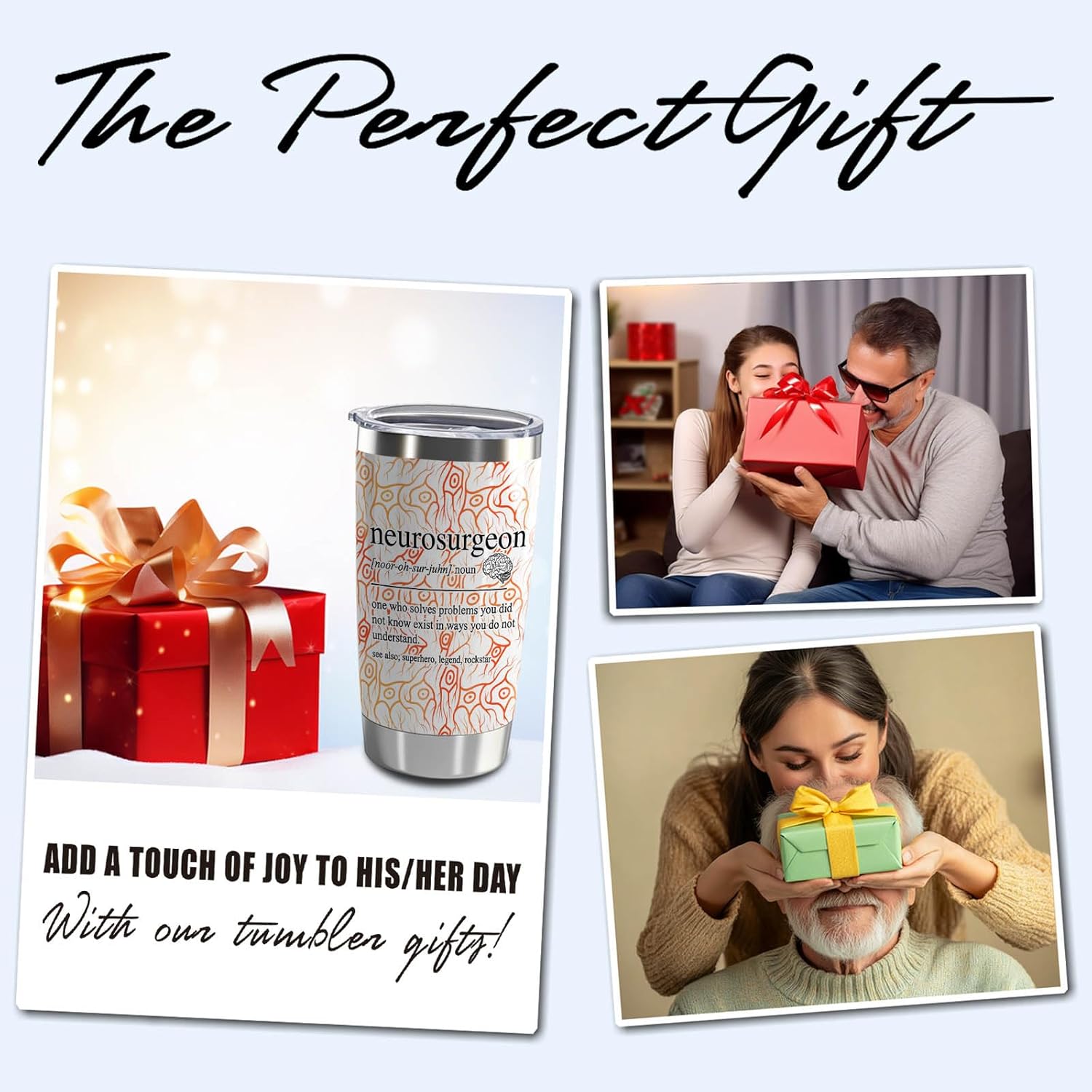 Neurologist Gift Neurosurgeon Nutrition Facts 20oz Tumbler with Lid and Straw Neurology Student Tumbler Recovery Neuroscience Gifts (Neurosurgeon-Nutrition) - Image 7