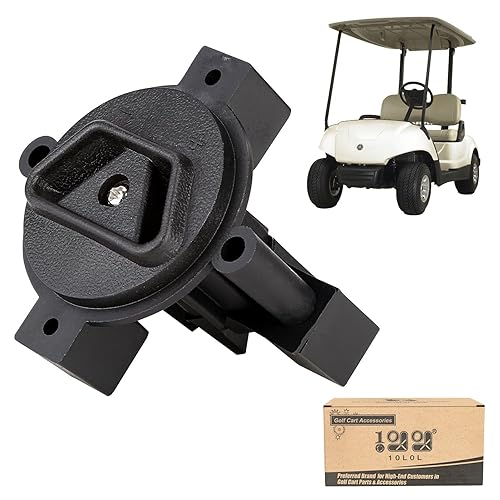 10L0L Receptáculo de enchufe de cargador de 2 clavijas para Yamaha, EZGO, Club Car 36 voltios carrito de golf eléctrico