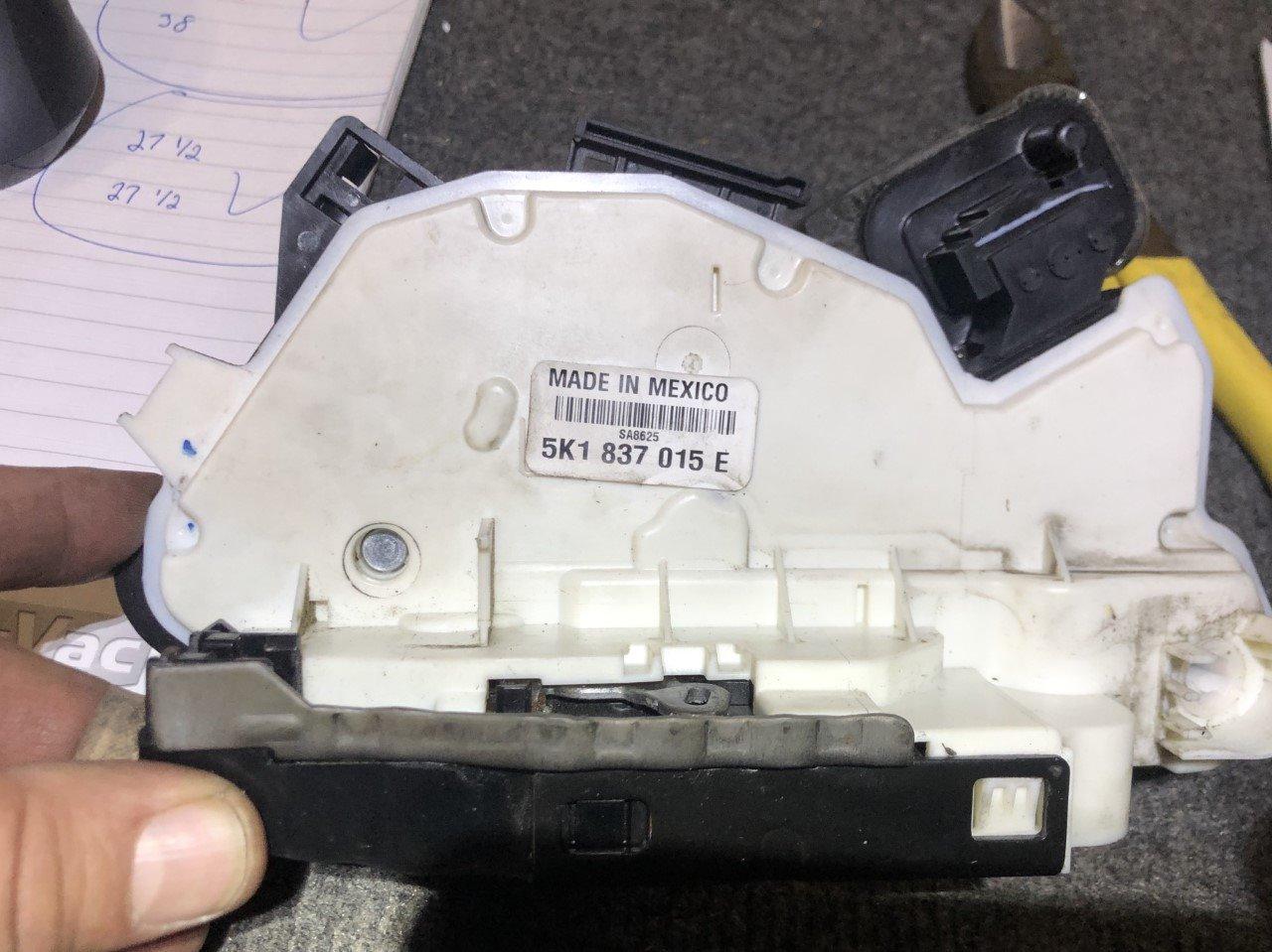 Amazon.com: Door Lock Latch Actuator for VW Volkswage Golf E-Golf Golf ...