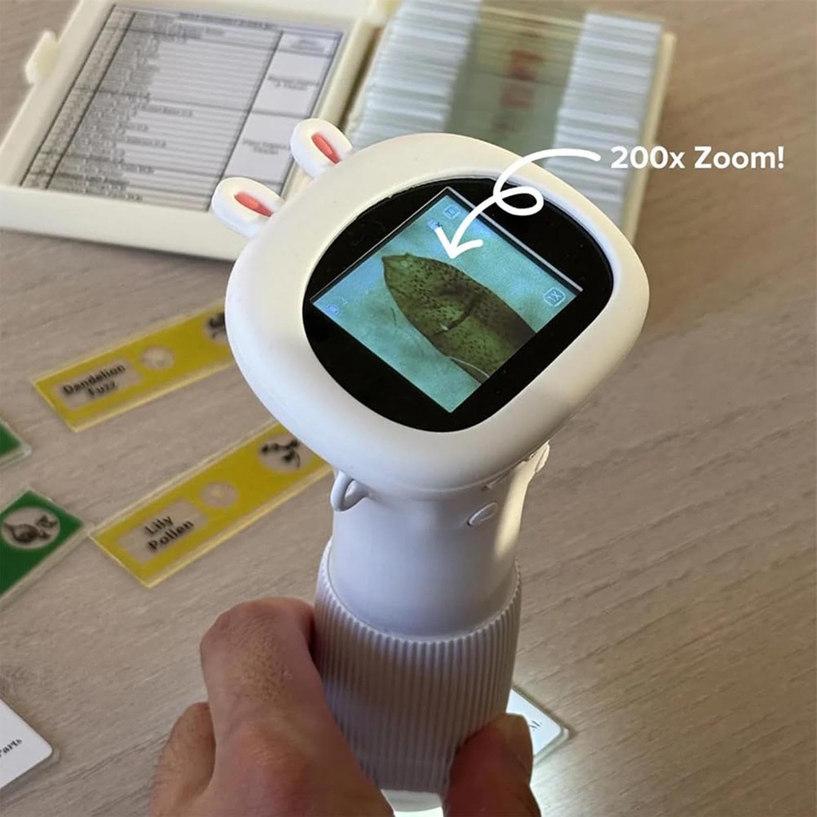 Microscopio - Microscopio portátil | Microscopio para niños | Microscopio