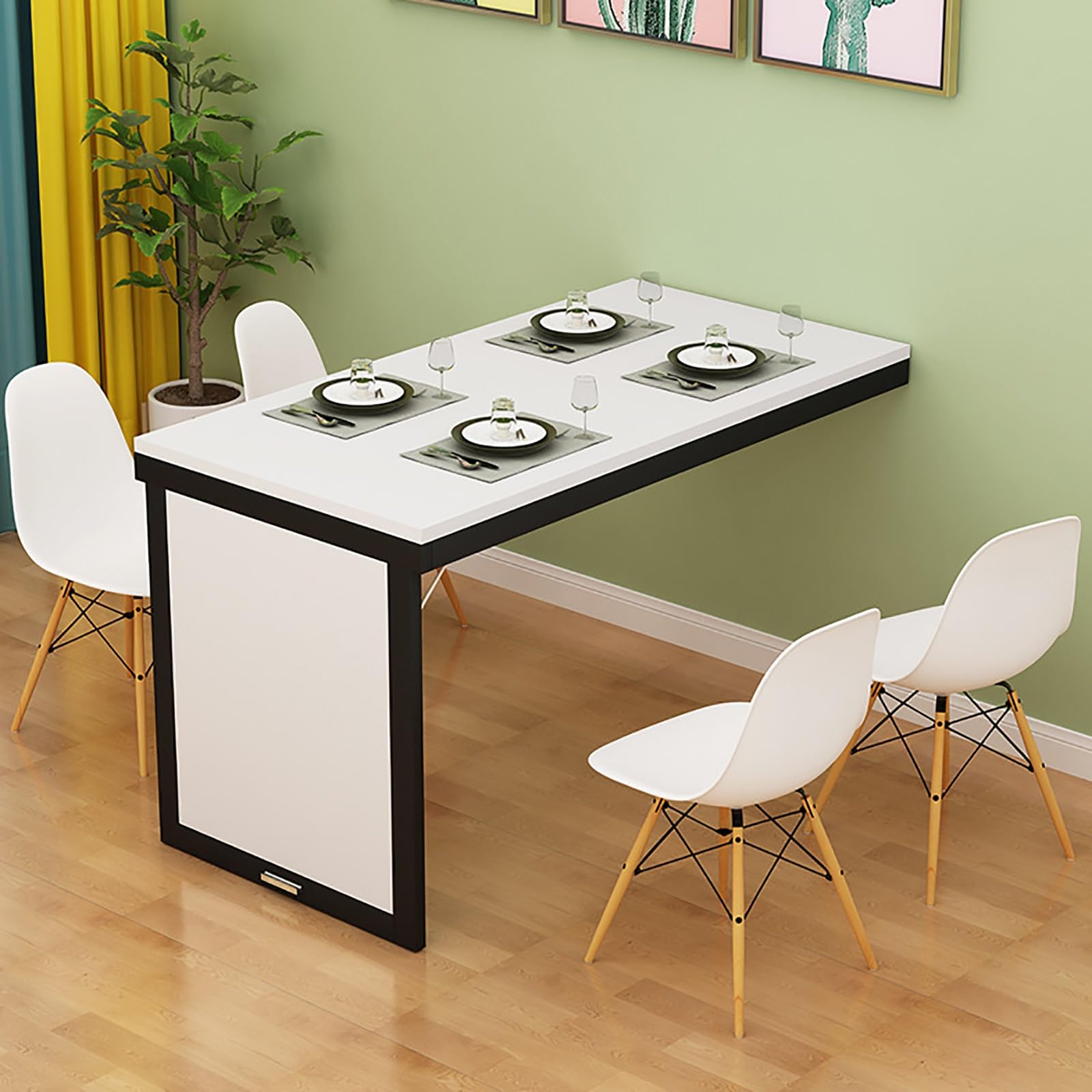 Table pliante flottante murale : optimisez l'espace de votre salon