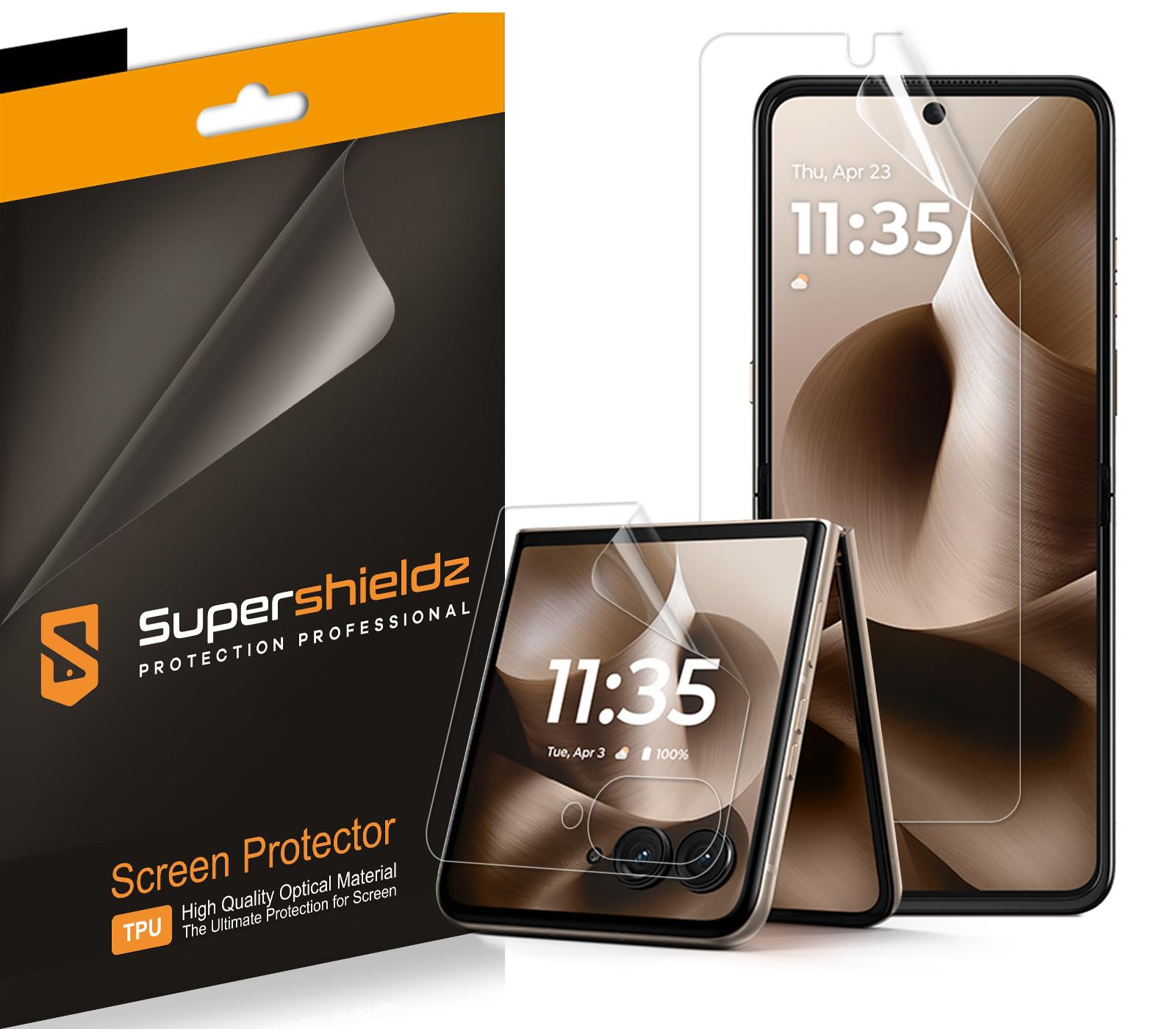 Amazon.com: Supershieldz (2 Pack) Designed for Motorola Razr+ Plus