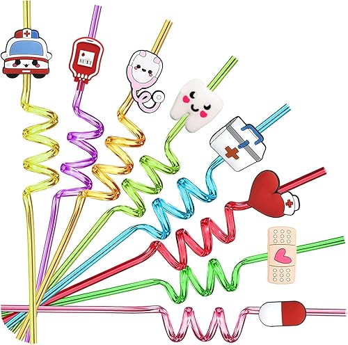 24 suministros para fiestas temáticas médicas, decoraciones de la semana de enfermeras, decoraciones de fiesta de graduación de la escuela de