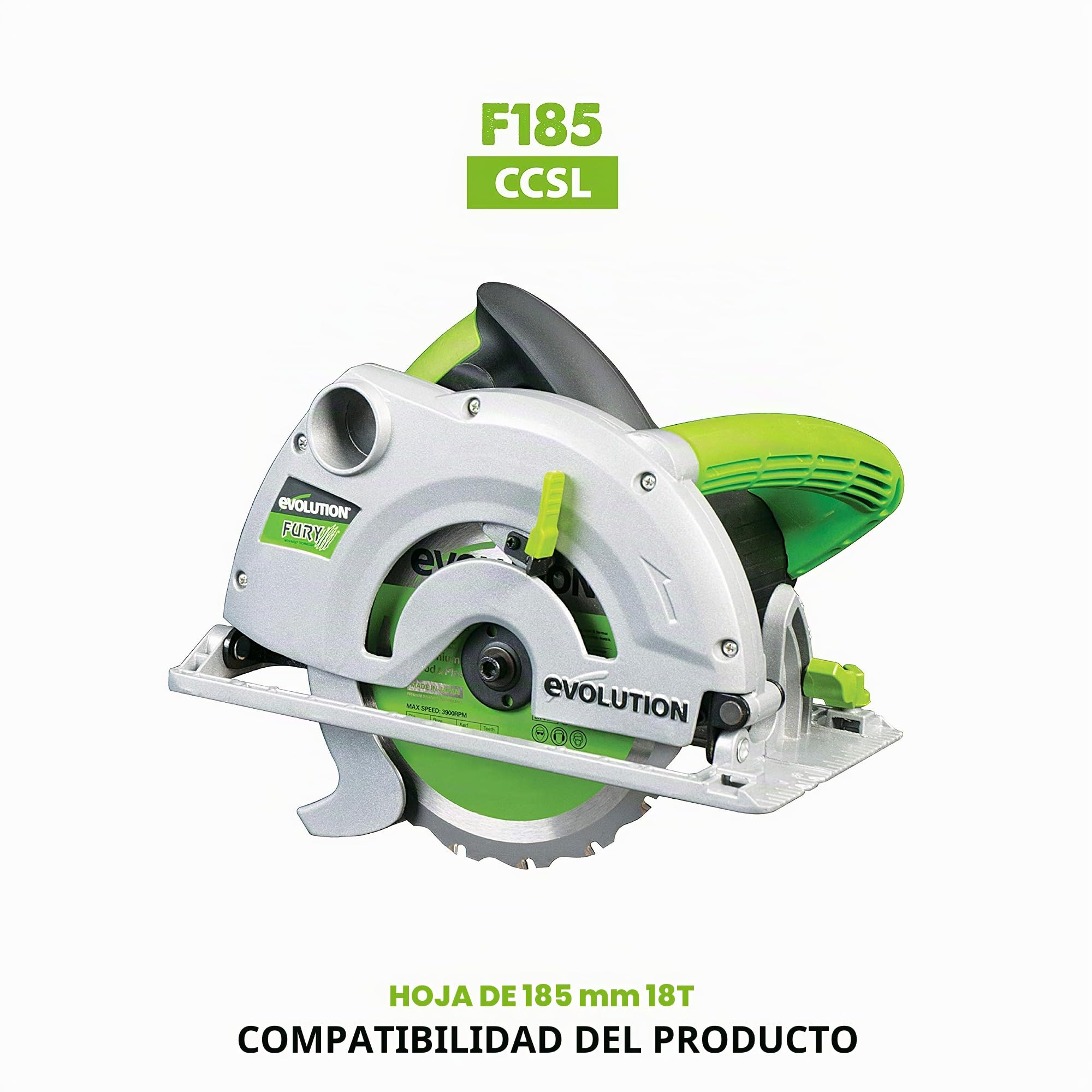 Evolution FURY - Disco multifunción (185 mm)