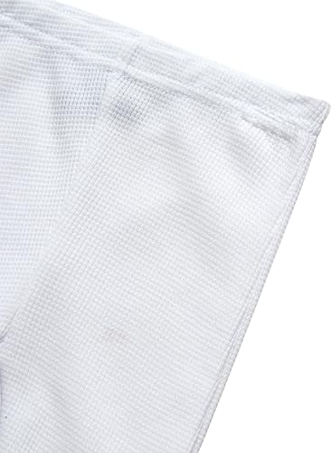 Miniatura 5 de Sweet & Sassy Conjunto de ropa interior térmica para bebé, 2 piezas, parte superior e inferior de punto térmico para niñas pequeñas (12M-4T)