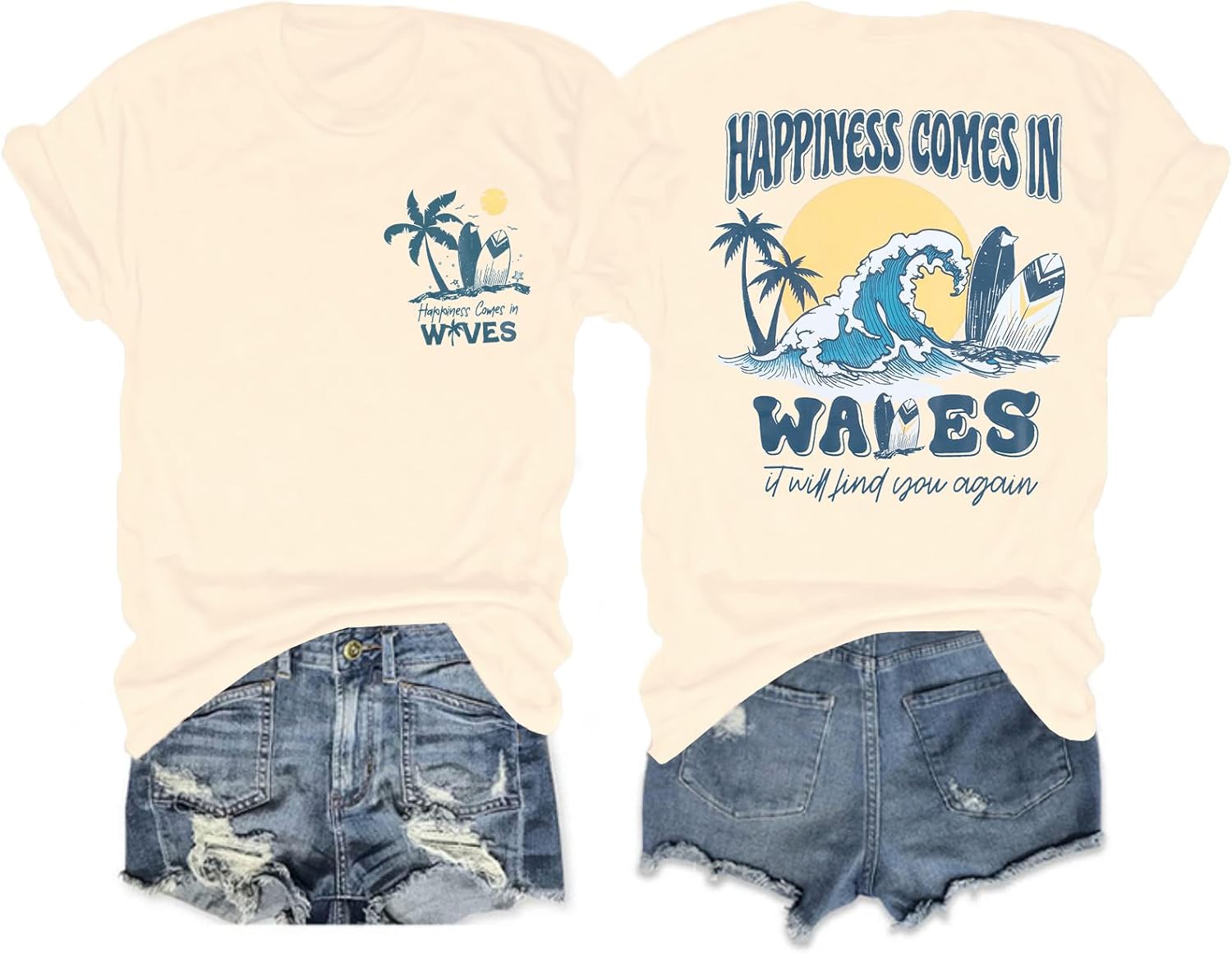 Graphic Tees Women Oversized T-Shirts: Summer Hawaiian Beach Tops Shirts Hawaii Tropical Beachy Short Sleeve Outfit