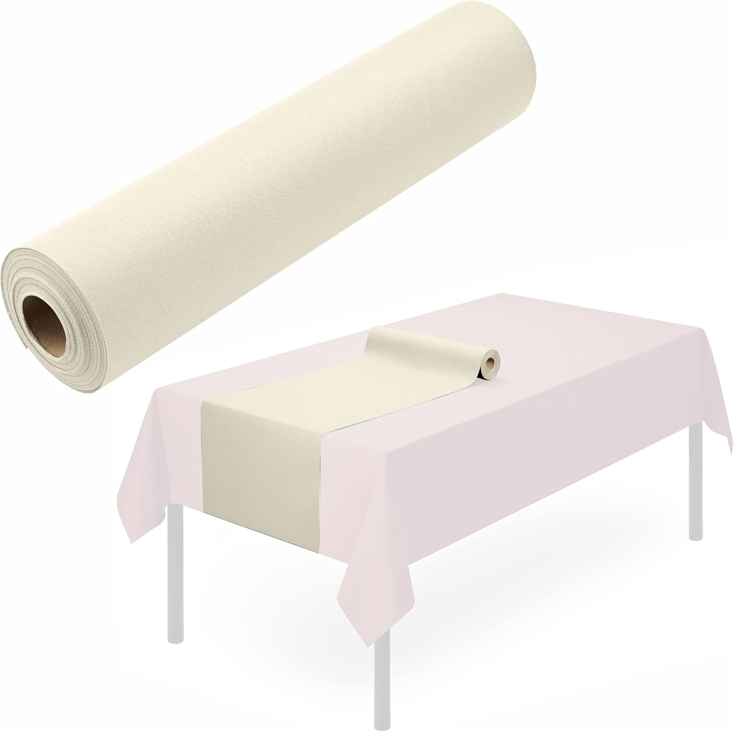 Disposable Table Runner for Dining Table, 16" x 48" 20Pack