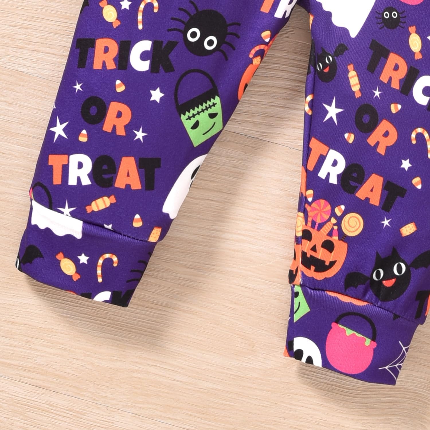 HIHA Baby Halloween Outfits Toddler Girls Boys One Piece Romper Ghost Pants Set