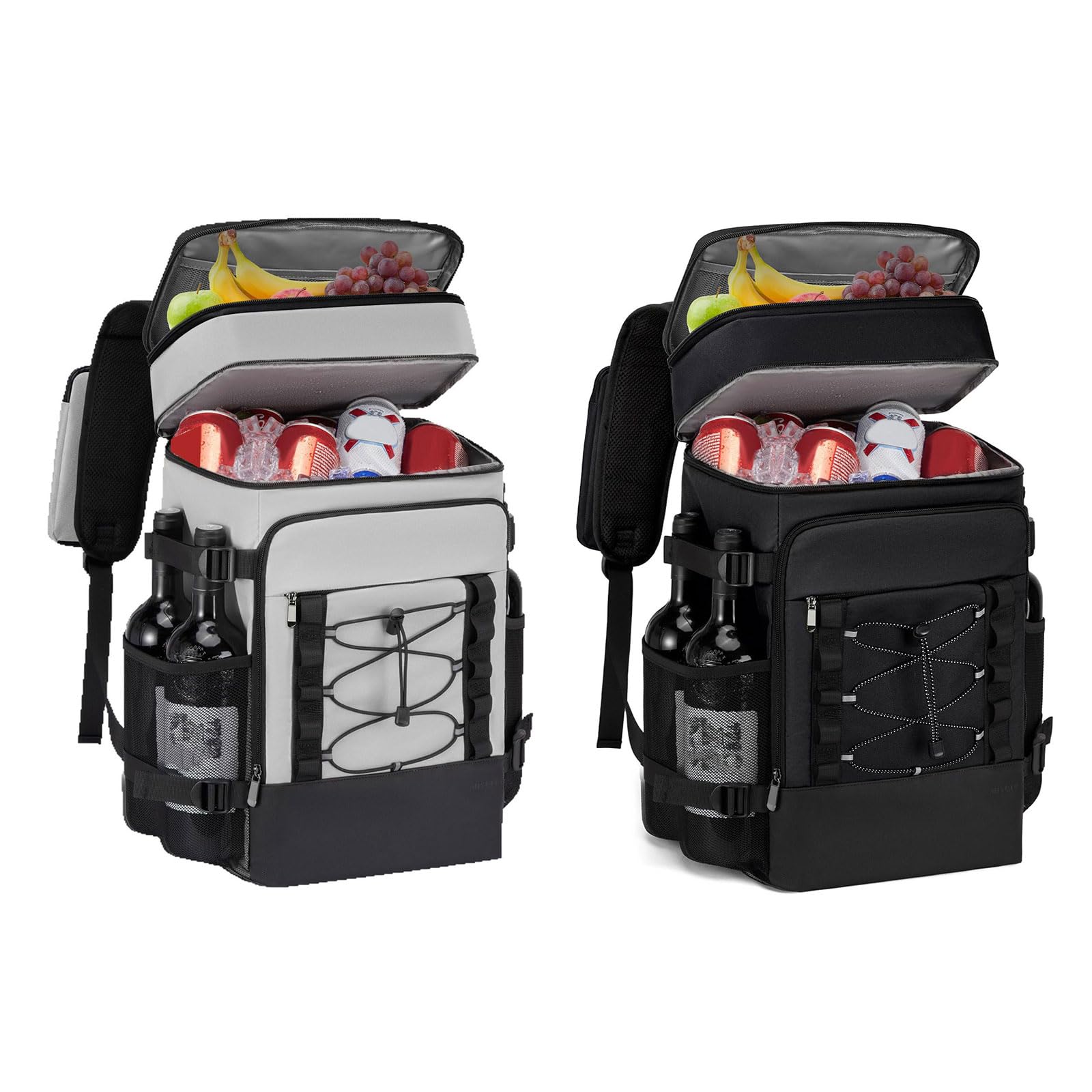 Zaino refrigerante ergonomico per picnic isolamento spesso tecnologia a tenuta stagna spazioso stoccaggio tessuto Oxford attività all'aperto borsa termica