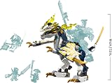LEGO NINJAGO Le Robot Dragonnier De Rogue - Jouet Ninja Avec Figurines De Dragon & Robot - 4 Minifigurines Dont Lloyd & Arin - Lame De Révélation - Cadeau Pour Garçon 8 Ans & Fans De La Série TV 71843 - 8