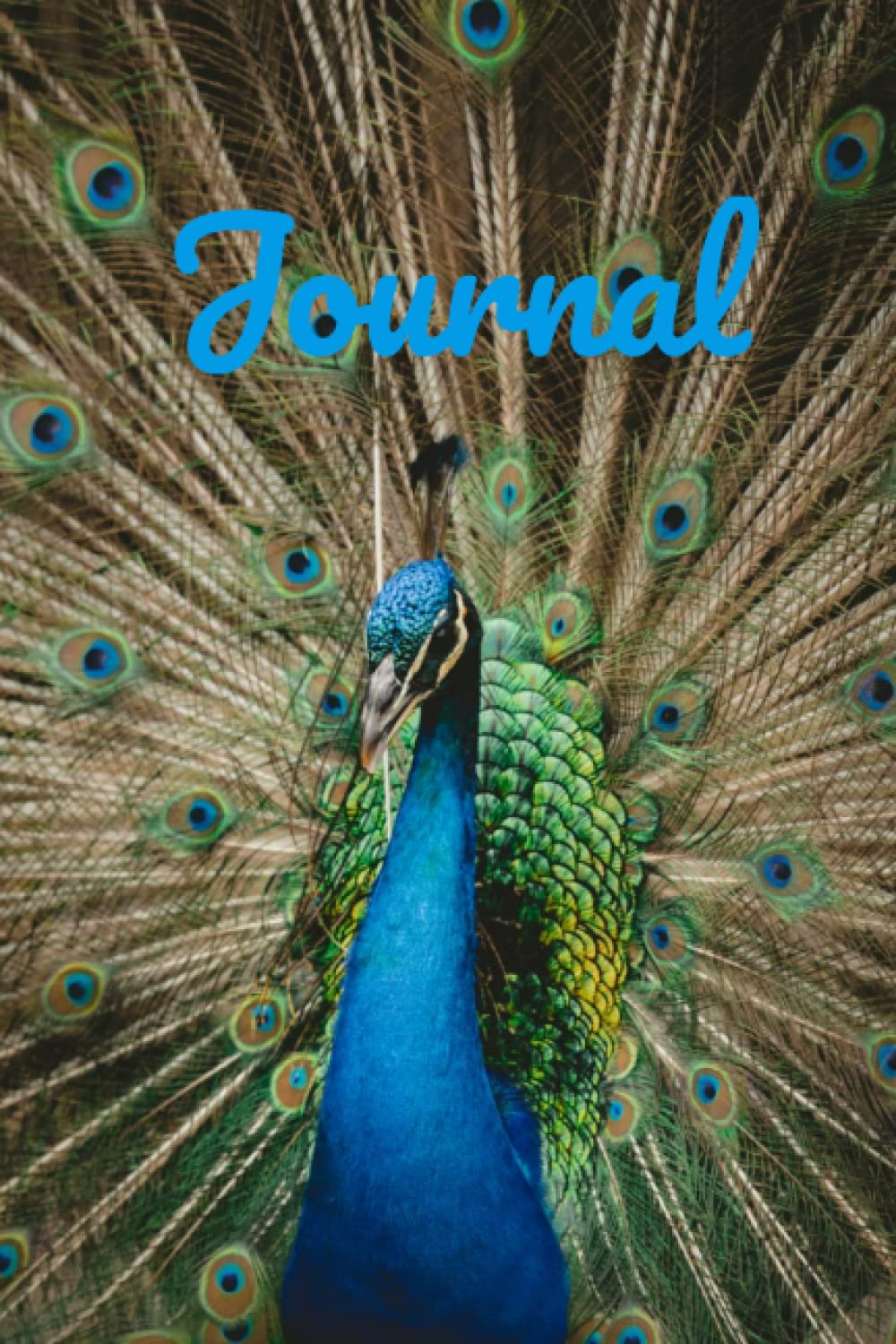 Journal - Daily Journal - Bullet Journal - Diary - Animal - Peacock