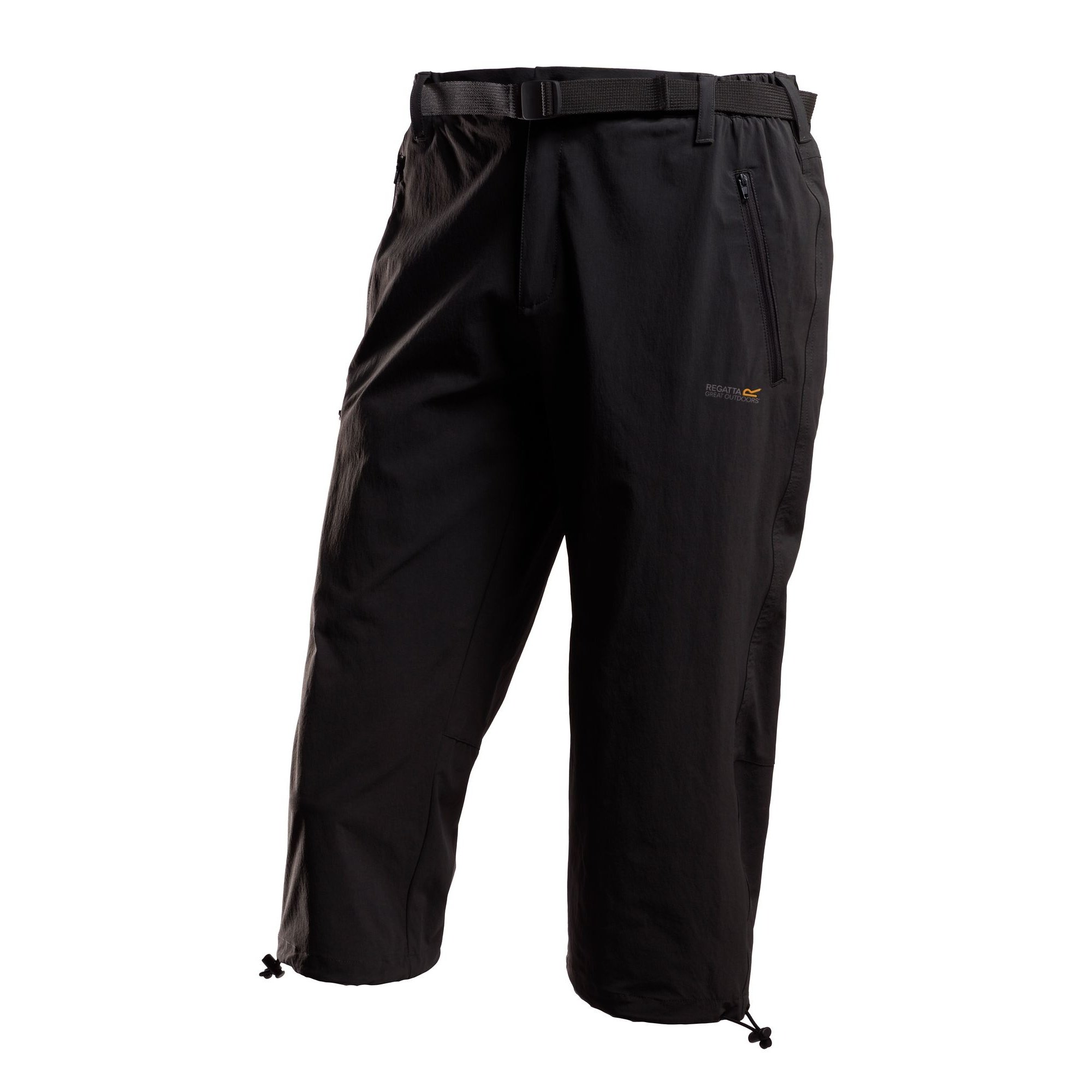 Regatta Men Xert Stretch II Capri - Black, Size 32-Inch
