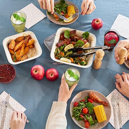 Miniatura 7 de Paquete de 6 vasos de plástico apilables, vasos acrílicos de 23 onzas, vasos de plástico reutilizables totalmente transparentes para jugo de