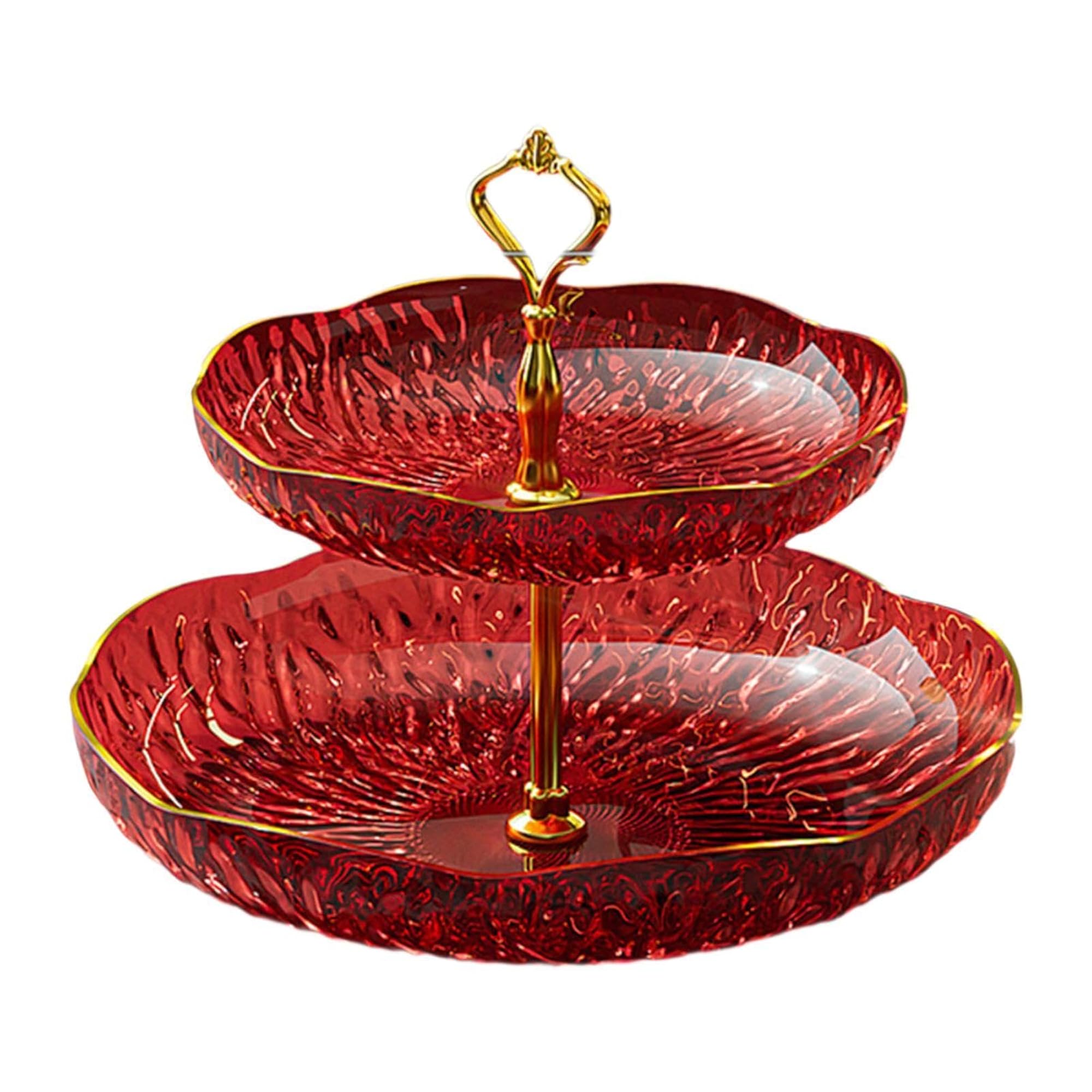 Fruit Plate Tray Elegant Decorative Serving Dishes
