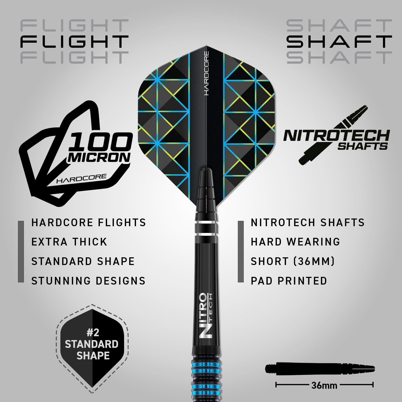 RED DRAGON Darts - Dragonfly 95 Serie - 95% Tungsteno Professionale Punta in Acciaio Set di Freccette con voli e aste per Freccette - Disponibile in 22g, 23g, 24g, 25g & 26g