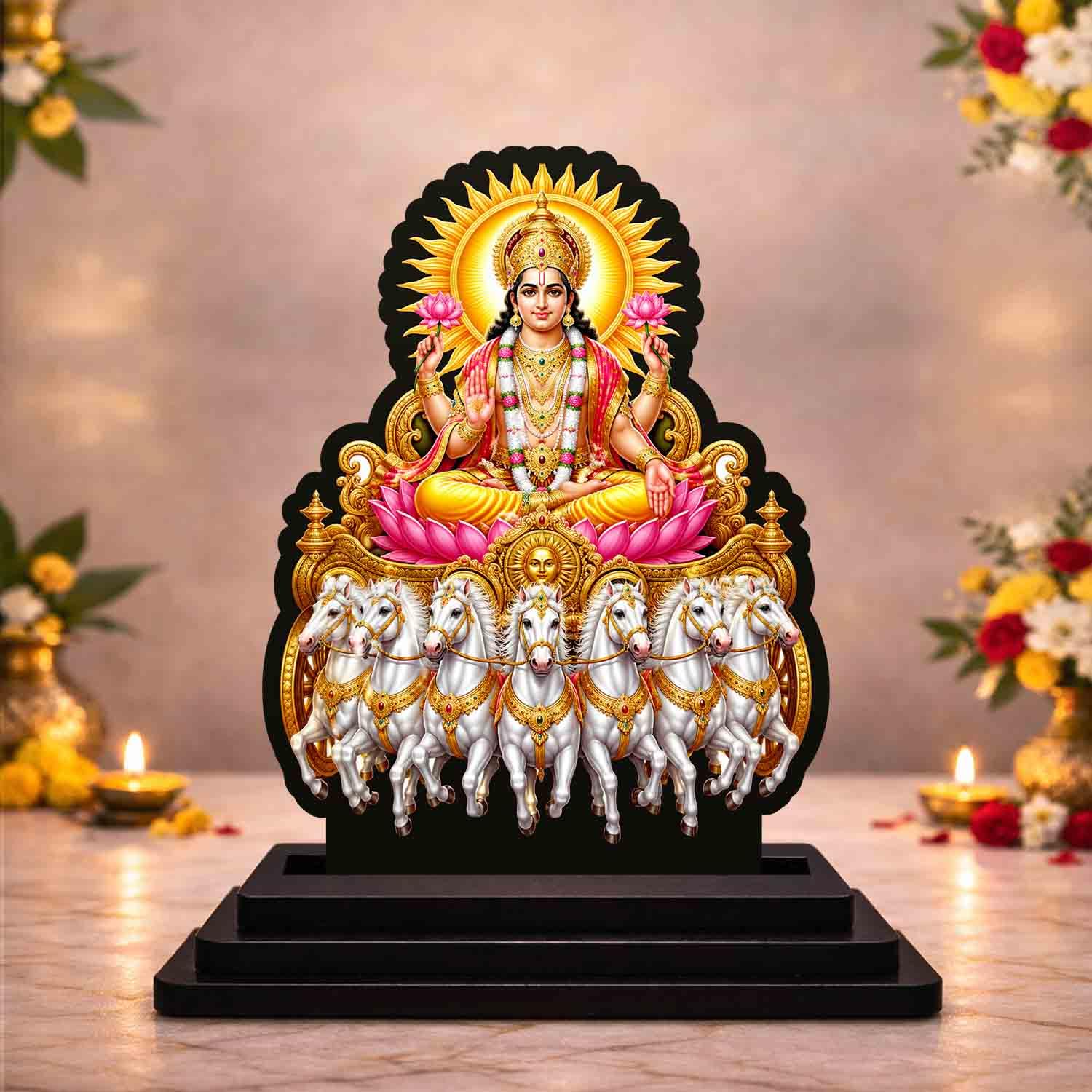 Shiv Parivar Idol - Home Temple Decor -8 Shiv Parivar Idol - Home Temple Decor -8