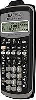 Vista 10 de Texas Instruments BA II Plus Financial Calculator, Black Medium