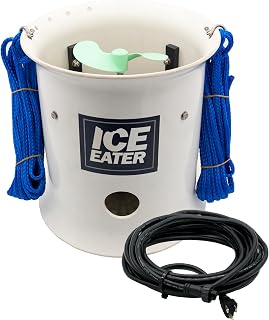 Ice Eater Submersible Pond & Lake Deicer for Boat Docks & Marinas, Winter Water Pump for Circulation & Aeration, P250 1/4 Horsepower - 25 Ft Cord 115V
