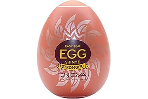 Tenga Egg Shiny 2 Hard Boiled Series: Male Masturbation Sleeve with Enhanced Thickness