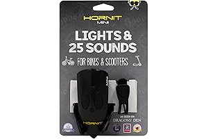 Mini Bike & Scooter Horn for Kids with Front Light & Great...