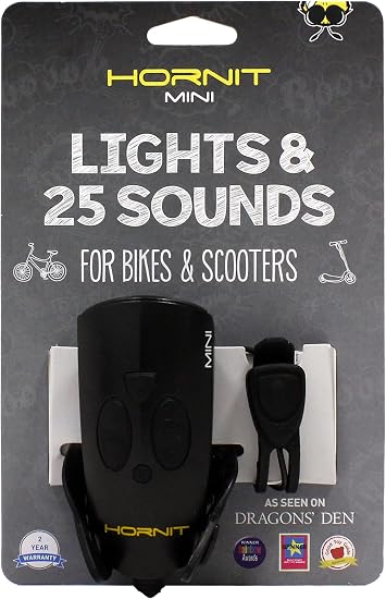 Hornit Mini Bike & Scooter Horn with Kids Headlight