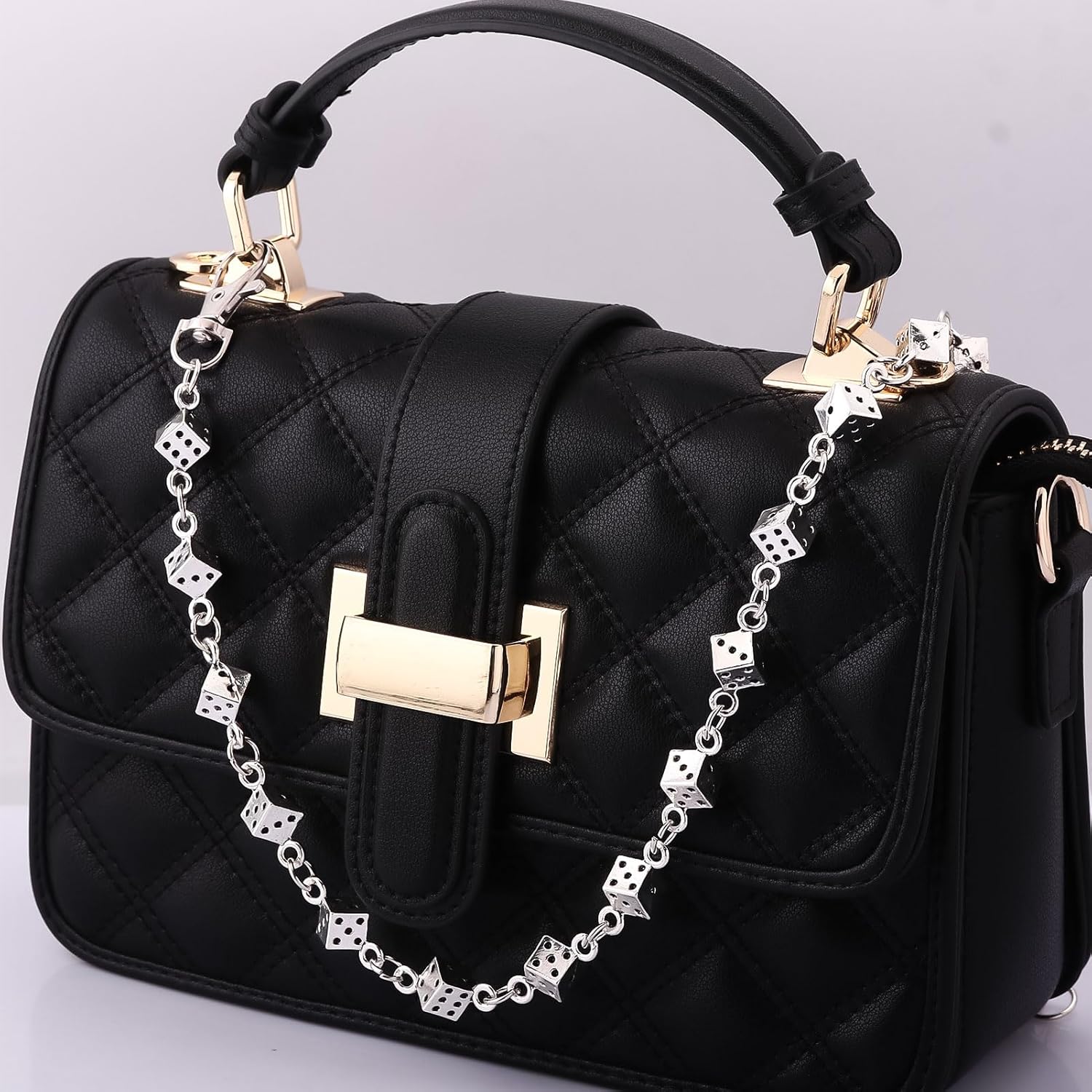 Skull Wallet Pant Chain for Men - Punk Jean Belt Pocket Chains Keychain - Halloween Goth Bag Purse for Women - Image 4