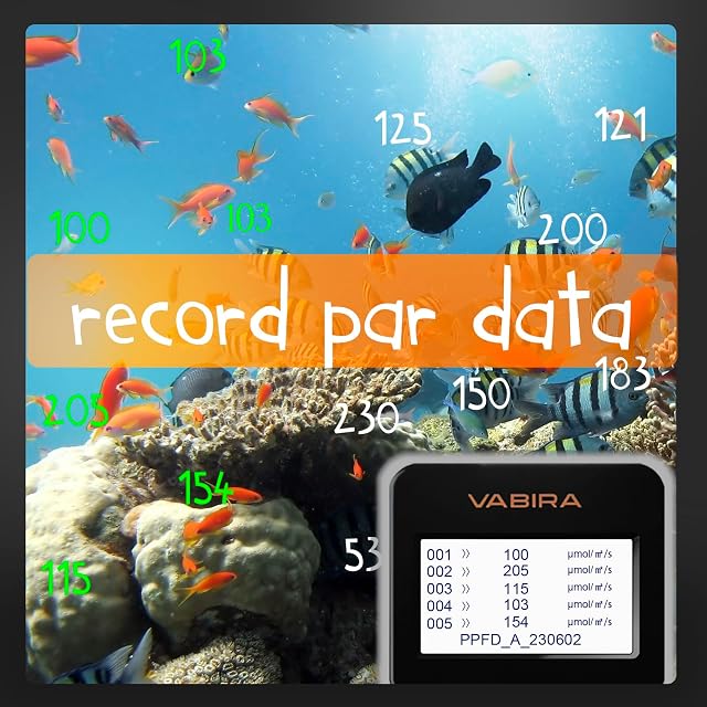 Foto 5 de 8 de VBR-AQUA IP68 Medidor PAR para acuario, arrecife.R, G