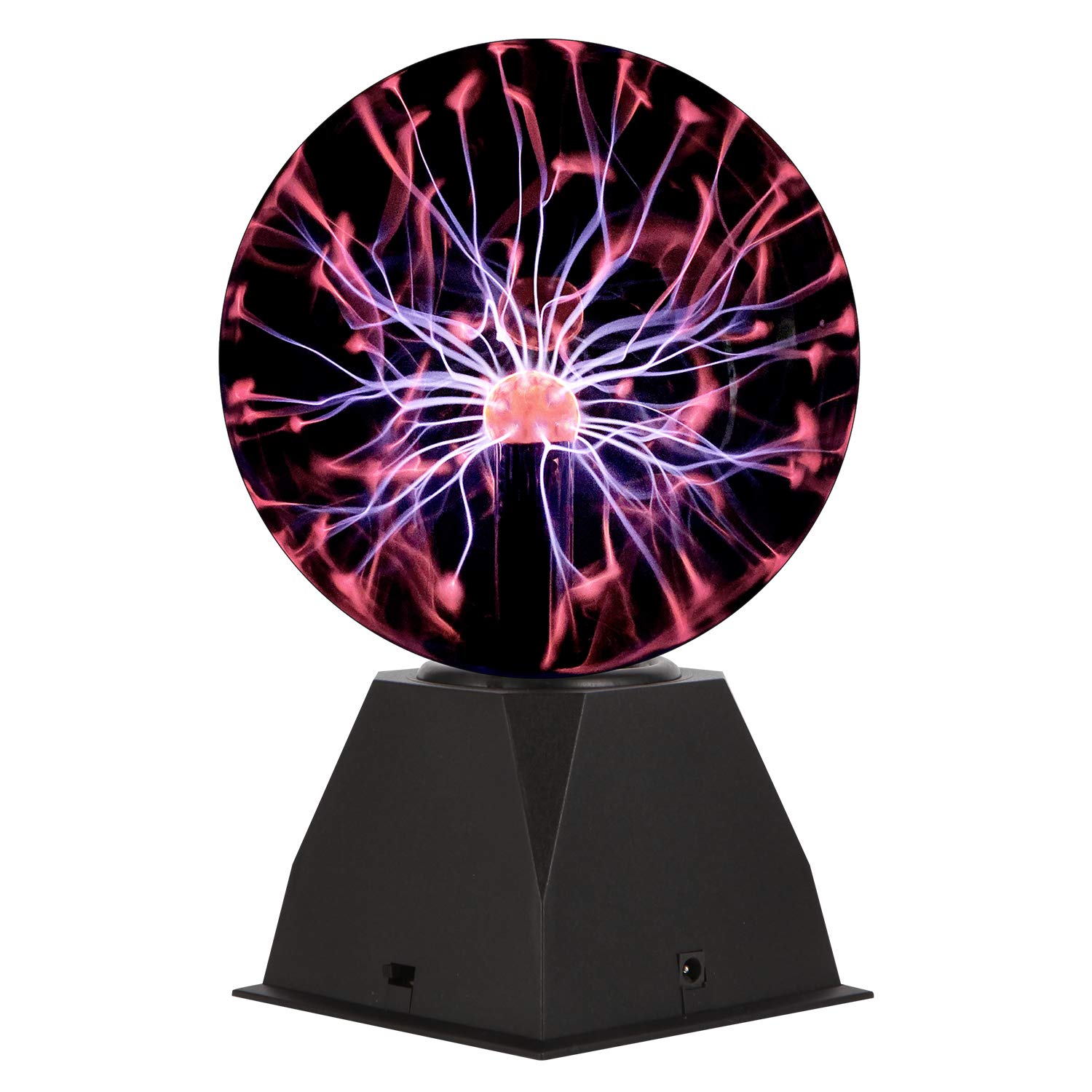 Gresus Large Size Magic Plasma Ball Lamp - Touch & Sound Sensitive Interactive USB Powered Plasma Lamp Nebula Sphere Globe