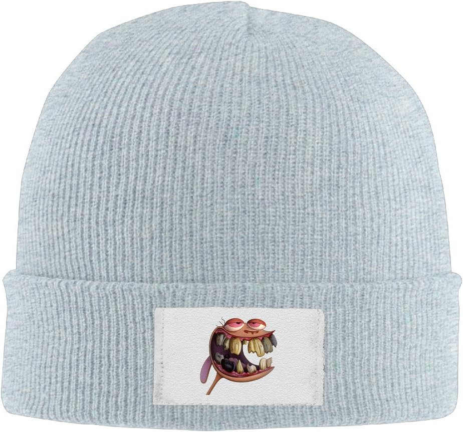 CUPP Ren and Stimpy Logo Woolen Hats/Plush Hat/Caps Ash at Amazon Men’s