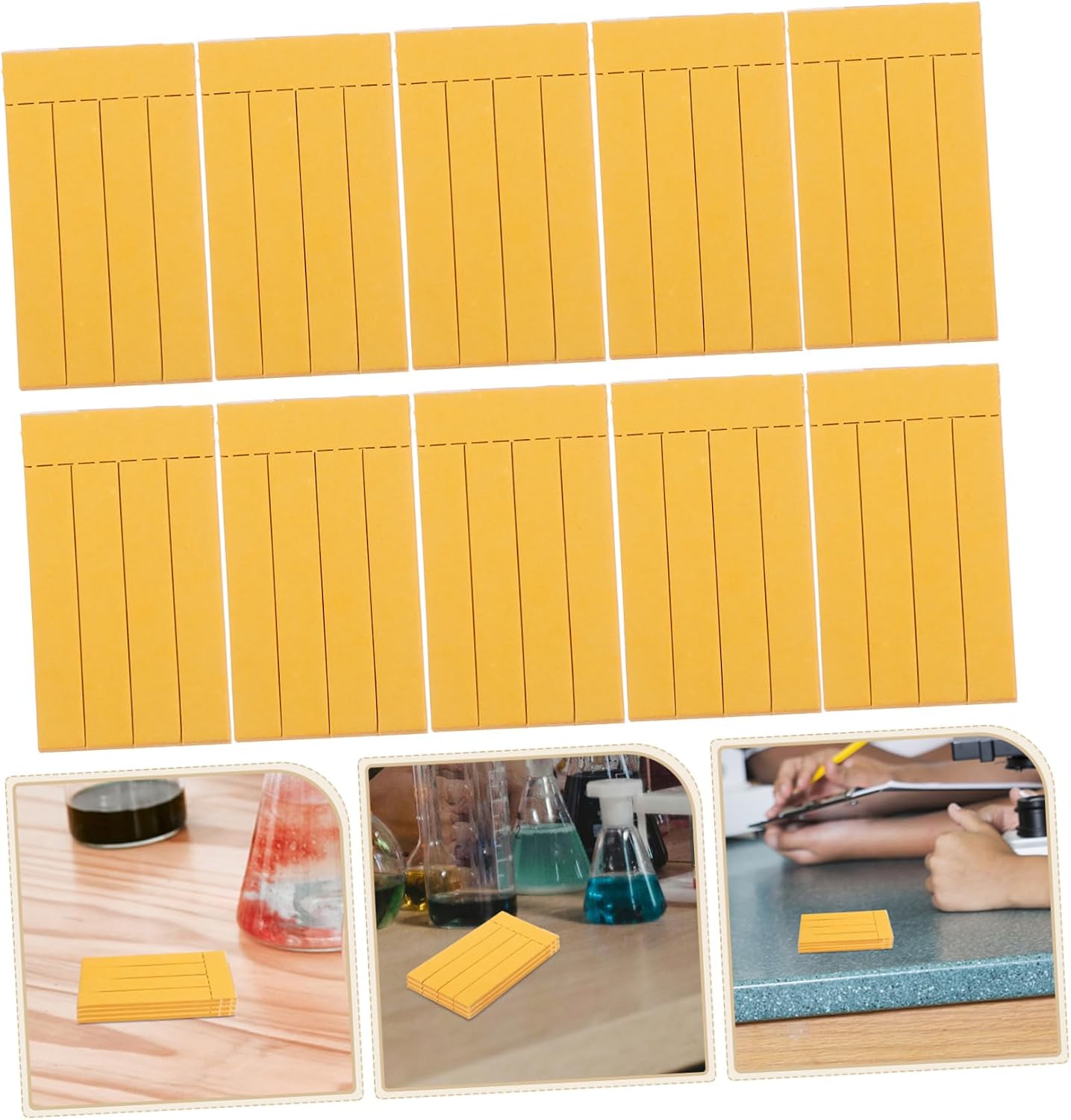 Alipis 800 Sheets Lab Testing Strips Accurate Qualitative Analysis Paper for Experiments Integrated Chromatography for Fast Sample Detection and Separation Extensive Applicability