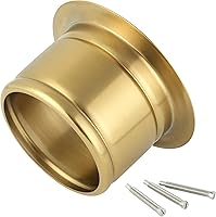 Vista 6 de Brida extendida de eliminación de basura para fregadero de cocina, brida de fregadero profundo para orificio de drenaje estándar de EE. UU.