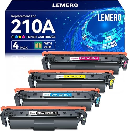Miniatura 8 de LEMERO 202X - Cartucho de tóner negro compatible con HP CF500X CF500A 202A para impresora Color Laserjet Pro M281fdw M281cdw M254dw MFP M280nw 202X