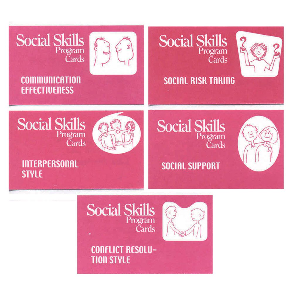 Wellness Reproductions & Publishing The Social Skills Program Cards