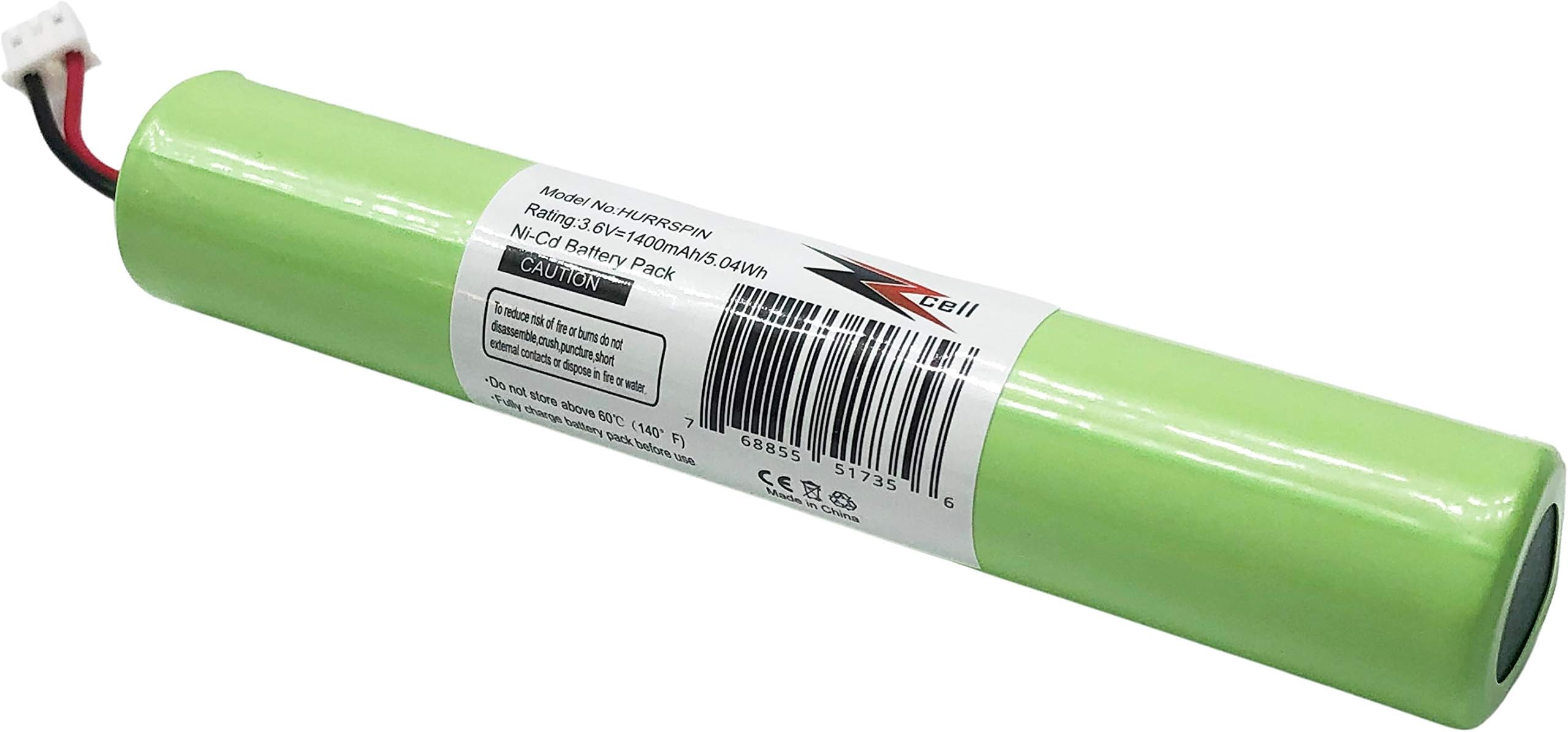 Battery Replacement for Hurricane Spin Brush Scrubber Mop Cleaner Spin-Scrubber