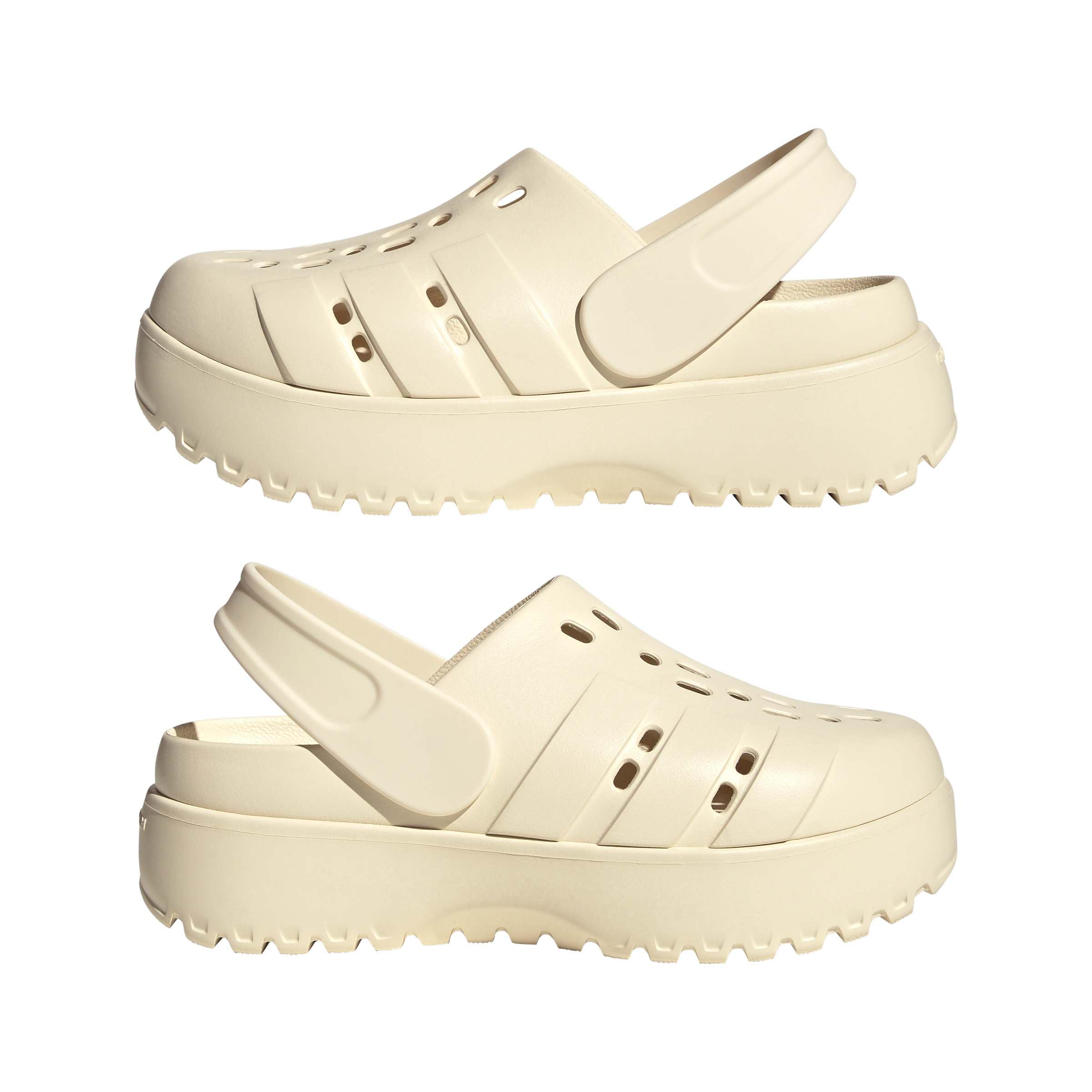 adidas Women's Adilette Plateau-Clog