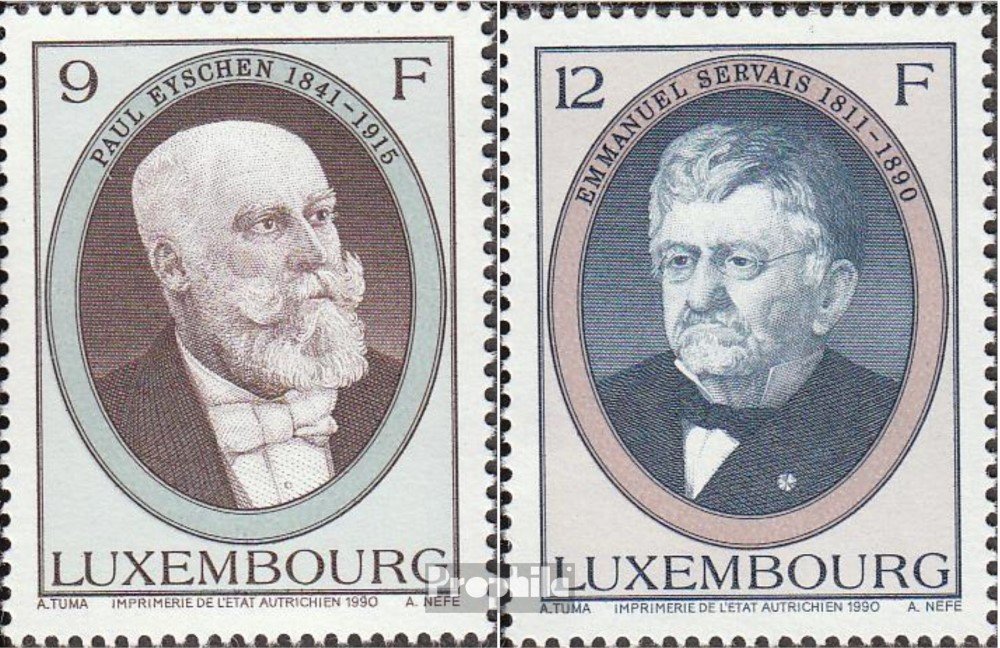Luxemburg Briefmarken-Set 1990 - Restaurierte Kapellen Komplett Postfrisch ** MNH - Sammler-Edition