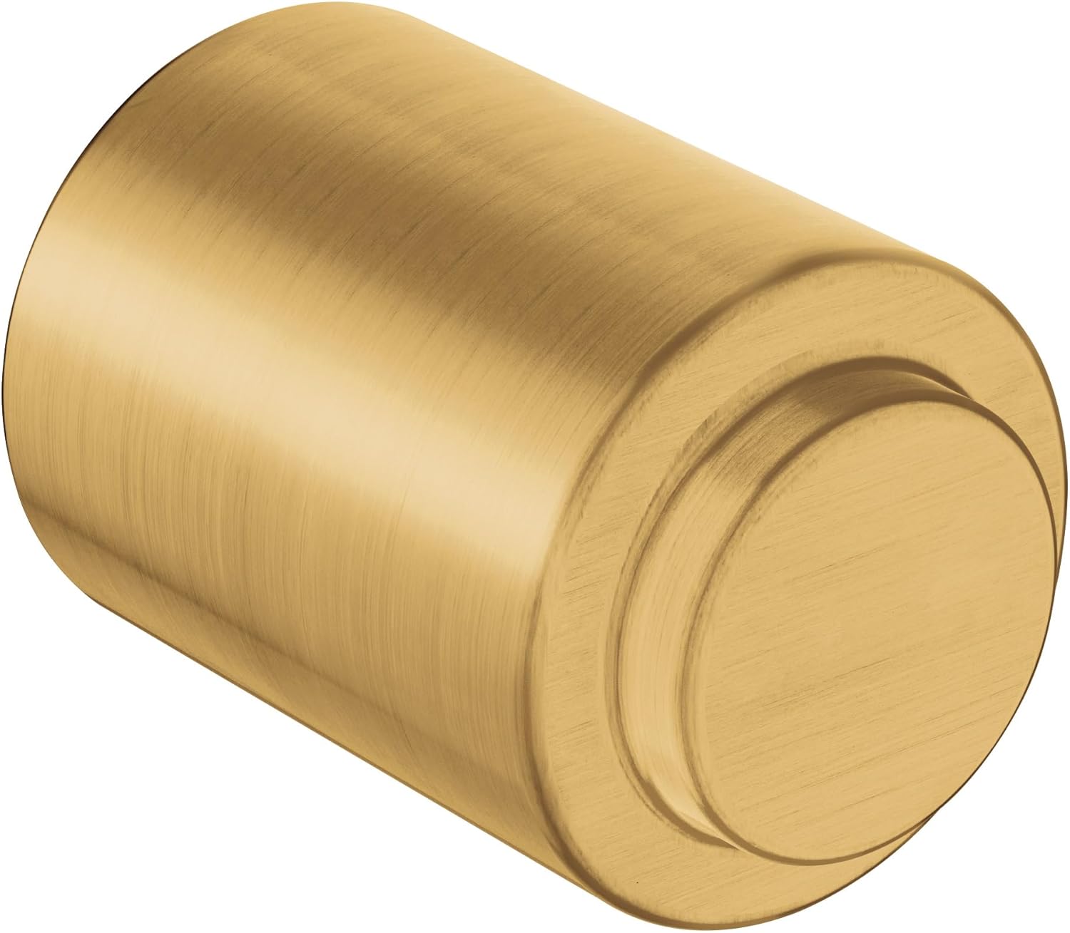 Moen Iso Brushed Gold 0.86" Diameter Brass Modern Drawer Knob, DN0705BG