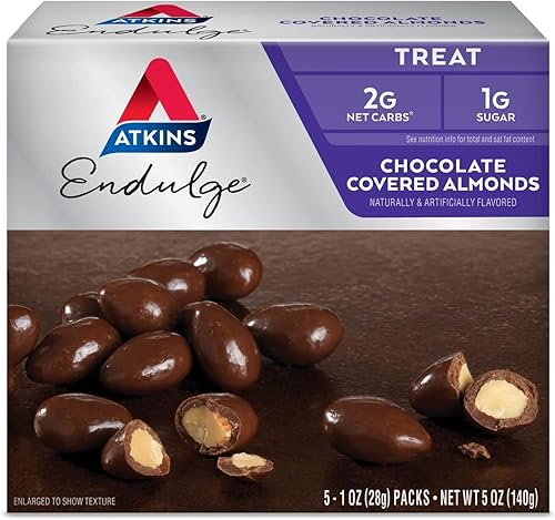 Atkins Endulge - Barras de golosinas chocolate de coco 003 onzas de azúcar 011 onzas de carbohidratos netos 7 onzas 5 barras el embalaje puede