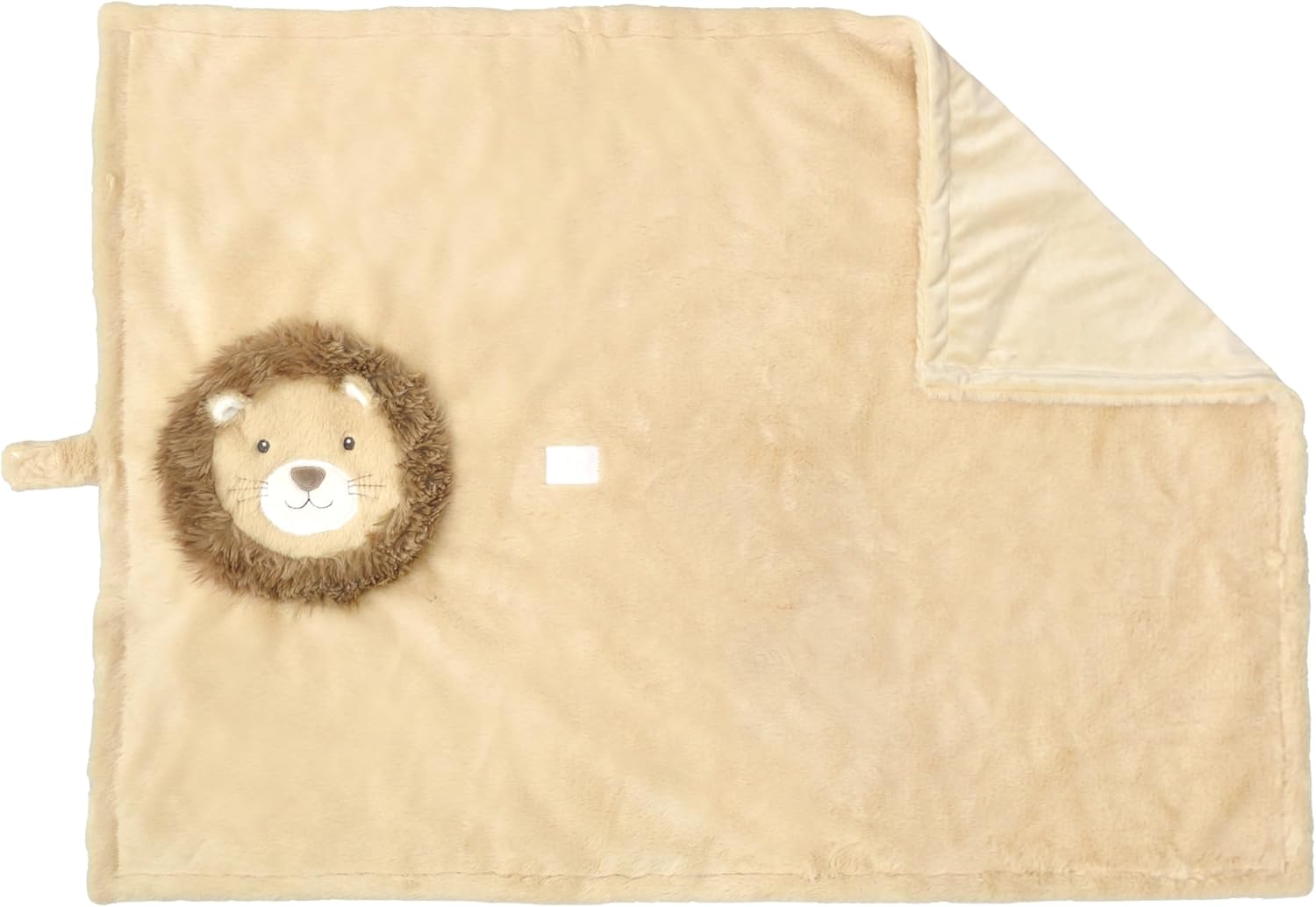 MON AMI Lion Warm Plush Baby Blanket for Infants, Toddlers – 29" x 39”, Super Soft Lightweight Blanket for Crib Stroller, Baby Shower, Newborn Essentials