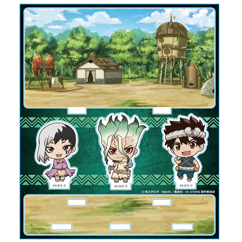 Amazon.co.jp: Dr．STONE アクリルジオラマA[千空&クロム