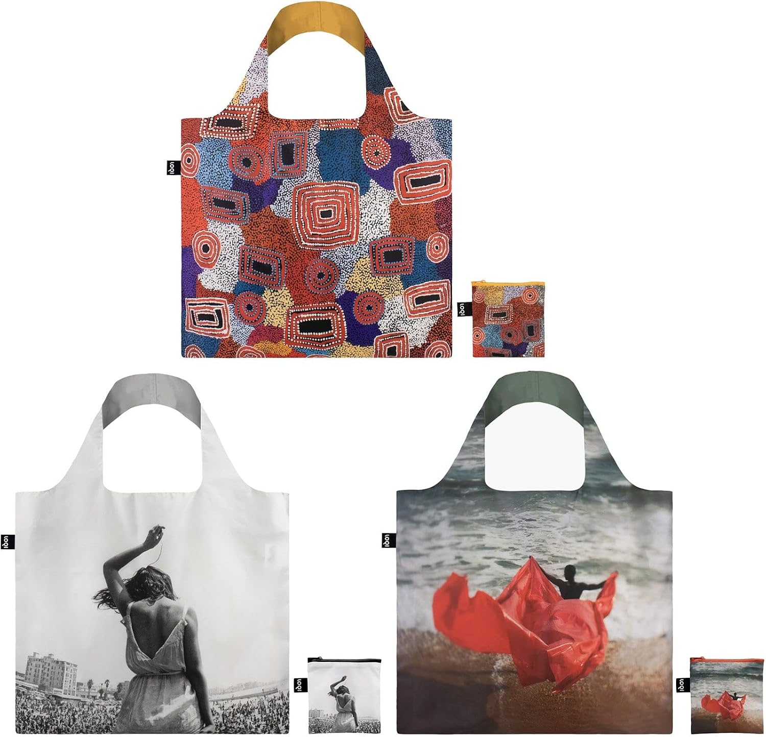 allydrew LOQI DIXON, STOCK, and DE MIDDEL Reusable Shopping Bag